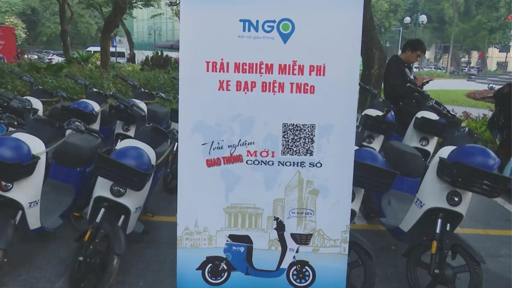 Hà Nội triển khai thêm 500 xe đạp điện công cộng